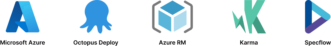 Logos of technologies